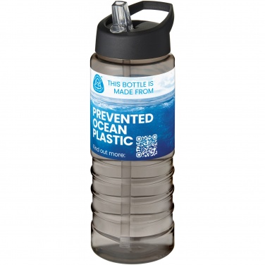 Logotrade liikelahjat kuva: H2O Active® Eco Treble 750 ml:n juomapullo sporttikorkilla