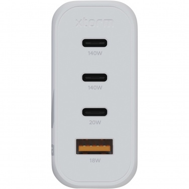 Logotrade mainostuote tuotekuva: Xtorm XEC140 GaN²Ultra 140 W -seinälaturi