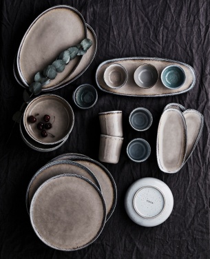 Logotrade mainostuote tuotekuva: VINGA Nomimono lautassetti 26,5 cm