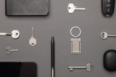 Logo trade mainoslahja kuva: Puhelinteline avaimenperä RSC kierrätettyä sinkkiseosta