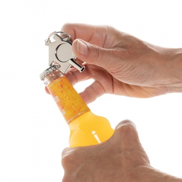 Logo trade mainoslahja kuva: 3 in 1 avaimenperä RCS kierrätettyä sinkkiseosta