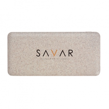 Logo trade liikelahjat mainoslahjat kuva: Varavirtalähde vehnänoljesta