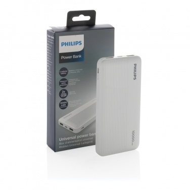 Logotrade mainoslahjat kuva: Philips 10000mAh ohut varavirtalähde