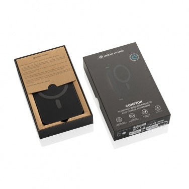 Logotrade liikelahjat kuva: ComptonRCS kierrätetty muovi/alumiini10000mAh varavirtalähde