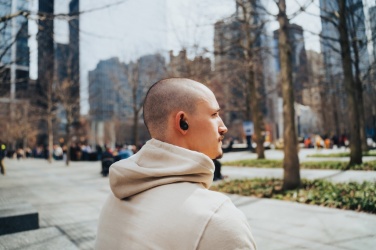 Logotrade liikelahja mainoslahja kuva: Lakewood RCS korjattavat langattomat kuulokkeet