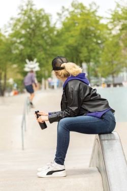 Logotrade liikelahjat kuva: Impact AWARE™ lippalakki 5 paneelilla harjatusta puuvillasta