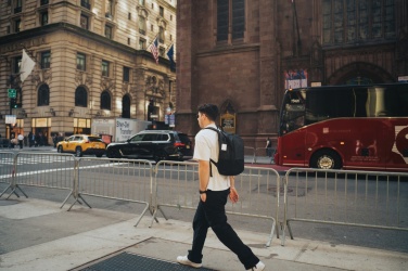 Logotrade mainoslahjat kuva: Armond AWARE™ RPET  15.6" deluxe tietokonereppu