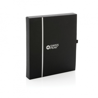 Logotrade mainostuote tuotekuva: Swiss Peak GRS matkalahjasetti kierrätetystä PU:sta