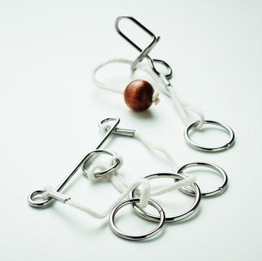 Logotrade mainoslahjat kuva: 2 metallista pulmapeliä