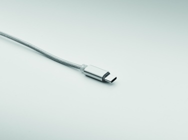 Logotrade liikelahjat mainoslahjat tuotekuva: 2 in 1 pitkä latauskaapeli