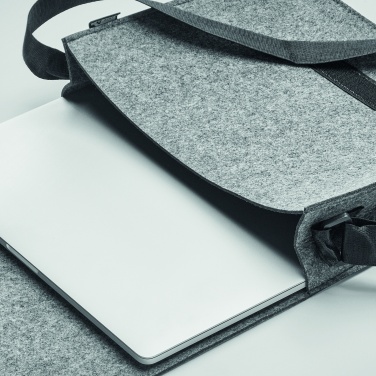 Logo trade mainoslahja ja liikelahja tuotekuva: RPET huopa olkalaukku