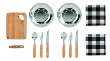 Logotrade liikelahjat mainoslahjat tuotekuva: Piknik-aterinsetti kahdelle