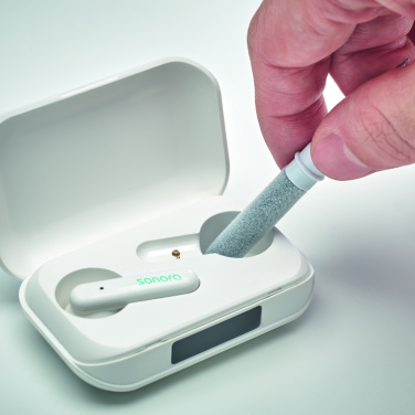 Logotrade mainoslahjat kuva: Kynä, jossa on TWS-puhdistussarja