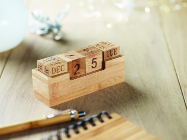 Logotrade mainoslahjat ja liikelahjat tuotekuva: Bambukalenteri