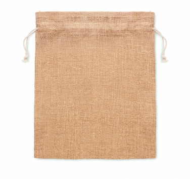 Logotrade liikelahjat mainoslahjat tuotekuva: Pieni juuttilahjapussi