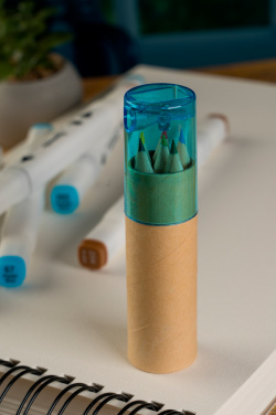 Logo trade mainoslahjat tuotekuva: Puiset väriliidut BECKY