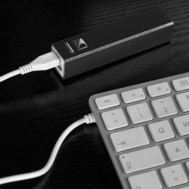 Logotrade mainoslahjat kuva: Metallinen virtapankki PORT HOPE 2200mAh
