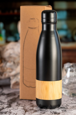 Logotrade mainostuote tuotekuva: Ruostumaton teräspullo KOBE 750 ml