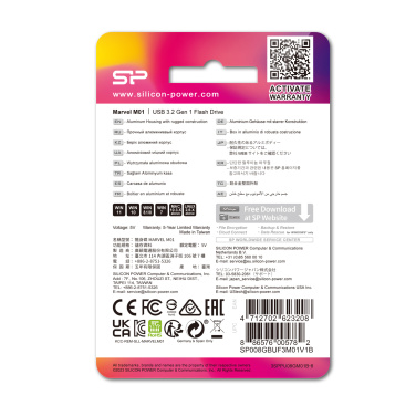 Logo trade mainostuote kuva: Pendrive Silicon Power Marvel M01 3.0