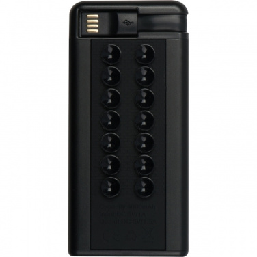 Logo trade liikelahja kuva: Powerbank 4000 mAh CHIETI