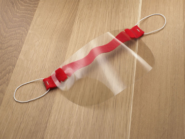 Logo trade mainostuotet tuotekuva: HESTIA kasvosuoja - läpinäkyvä maski suulle ja nenälle 1452162