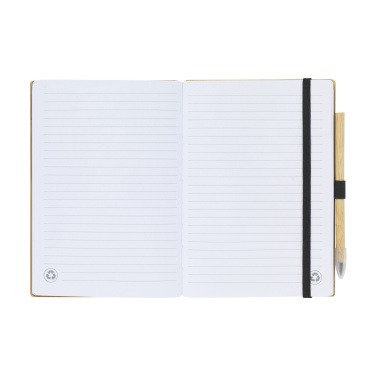 Logo trade mainoslahjat ja liikelahjat kuva: BambooPlus Paper Notebook A5 - Inkless Pen