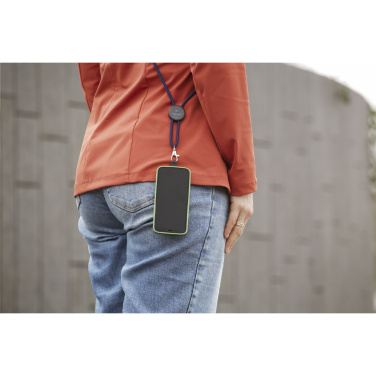 Logotrade liikelahjat mainoslahjat tuotekuva: Pitsinauha GRS RPET 5 mm avainnauha