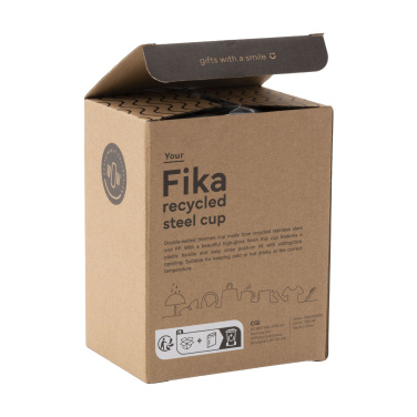 Logotrade liikelahja tuotekuva: Fika RCS Recycled Steel Cup 400 ml lämpökuppi