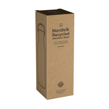 Logo trade liikelahjat tuotekuva: Nordvik RCS Recycled Steel 500 ml juomapullo