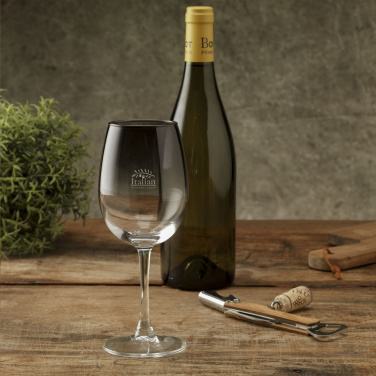Logotrade liikelahja mainoslahja kuva: Smokey Wine Glass 360 ml