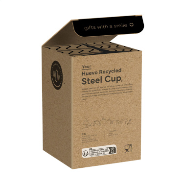 Logotrade mainoslahjat kuva: Huevo RCS Recycled Steel Cup 350 ml lämpökuppi