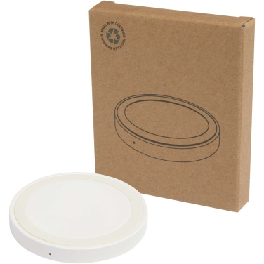 Logo trade mainoslahjat ja liikelahjat kuva: Freal 15 W:n kierrätysmuovinen langaton latausalusta