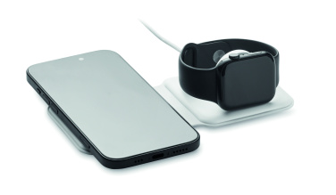 Logo trade mainoslahjat ja liikelahjat kuva: 2 in 1 taitettava laturi 15W