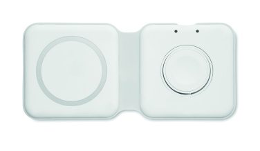 Logo trade liikelahjat tuotekuva: 2 in 1 taitettava laturi 15W