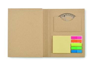 Logo trade mainostuote kuva: Kiinteä setti muistilehtiöllä