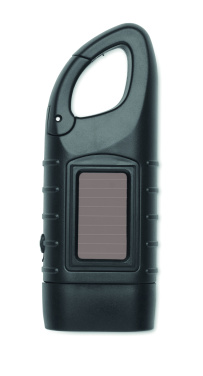 Logo trade mainostuote kuva: Aurinkopoltin dynamokammalla