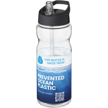 Logotrade mainostuote tuotekuva: H2O Active® Eco Base 650 ml -urheilujuomapullo kaatonokkakannella