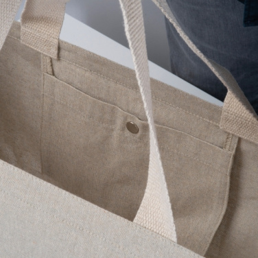 Logo trade liikelahjat tuotekuva: Iso puuvillakassi Pilar