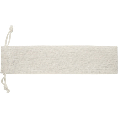 Logo trade mainoslahjat ja liikelahjat kuva: Root viisiosainen ruostumattomasta teräksestä ja pyökistä valmistettu ruokailuvälinesarja