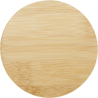 Logo trade liikelahja kuva: Leona 350 ml:n lasikuppi bambukannella