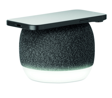 Logo trade mainostuote kuva: 15W langaton laturi/kaiutin