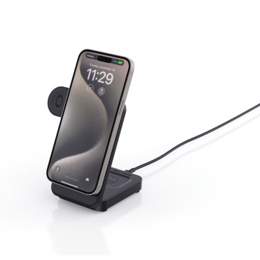 Logo trade liikelahja kuva: Urban Vitamin Arcadia RCS rplast 15W 3in1 magn. laturi