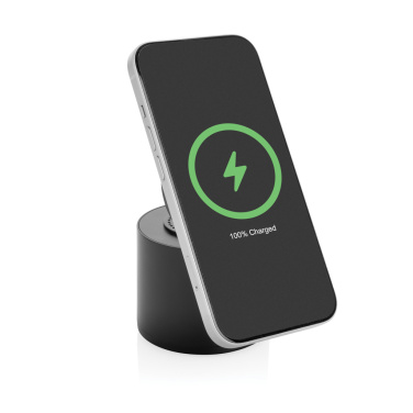 Logo trade liikelahja kuva: Magpulse RCS -3 W kaiutin, kierrätysmuovia, magneettipidike