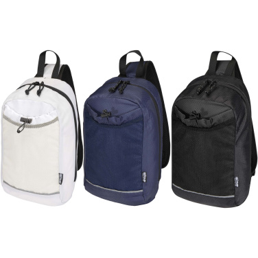 Logotrade mainoslahjat ja liikelahjat tuotekuva: Nomad 6 litran GRS-kierrätetystä materiaalista valmistettu crossbody-nesteytyslaukku