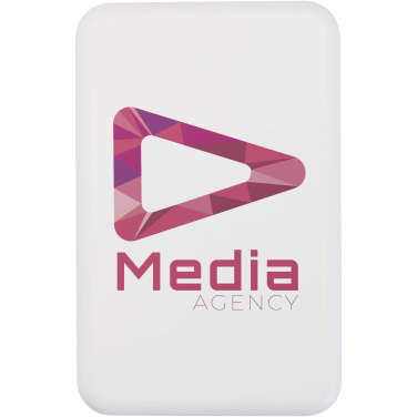 Logo trade mainostuotet tuotekuva: Acrab 10 000 mAh:n ja 15 W:n magneettinen langaton varavirtalähde, jossa 20 W:n PD – valmistettu kierrätetystä muovista