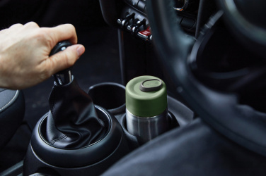 Logotrade mainostuotet kuva: Musta+Blum-eristetty matkamuki ruostumatonta terästä