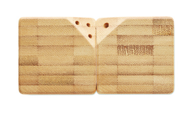 Logotrade mainoslahja ja liikelahja kuva: Bambu suola & pippurisetti