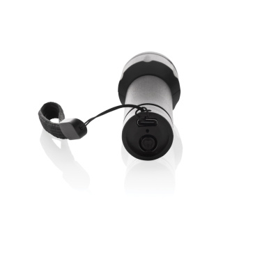 Logotrade mainostuotet kuva: Flara RCS -kierrätysmuovinen USB-ladattava taskulamppu