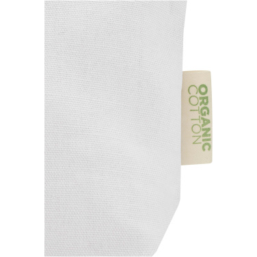 Logotrade mainostuote tuotekuva: Odisha 180 g/m²:n OCS-sertifioitu toilettilaukku tilavuus 1 litra