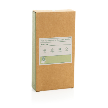 Logotrade liikelahjat kuva: Aervina RCS-kierätysmuovinen ladattava tuuletin